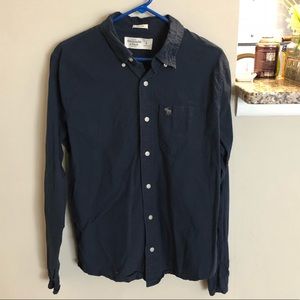 A&F button down men’s shirt.
